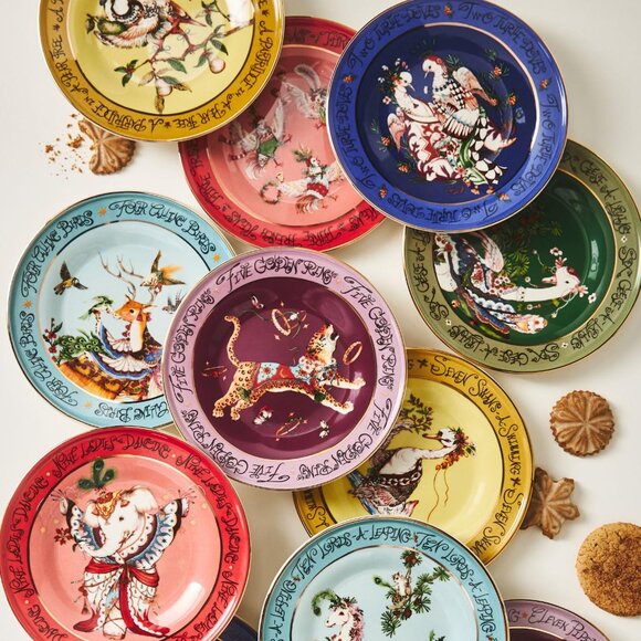 Phannapast Taychamaythakool x Anthropologie Twelve Days of Christmas Six‎ Geese - Picture 2 of 2